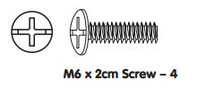 M6 Screw X 30mm