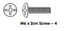 M6 Screw X 30mm