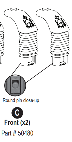 Bouncing Front Leg 1 pc 1