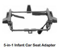 5-in-1 Car Seat Adapter (No Crossbar/Housing/Kit) 1
