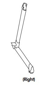 Right Leg W/ Caster