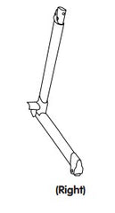 Right Leg W/ Caster