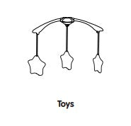 Toy Stars Including Propeller Set 17
