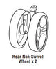 Rps 11460/4/6, 11560 Rear Wheel W Brake 1pc 1