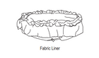 Bassinet Skirt Liner 1