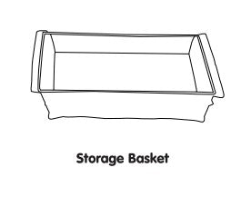 Storage Basket Fabric 1