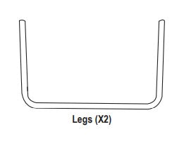Bassinet Leg 1 pc 1