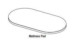Mattress Pad (Not Including Sheet)
