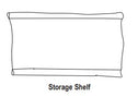 Fabric Storage Shelf 1