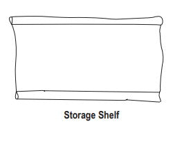Fabric Storage Shelf 1