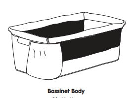 Bassinet Fabric Softgoods