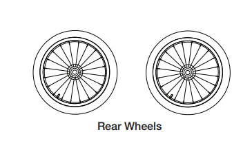14982 Jogger Rear Wheels