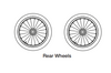 14982 Jogger Rear Wheels