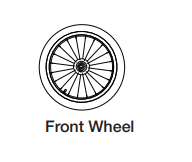 14982 Jogger Front Wheel