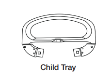 14982  Jogger Child Tray