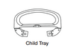 14982  Jogger Child Tray