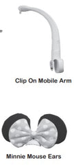 Bassinet - Clip On Arm With Bow