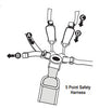 Child Harness Straps & Buckle 1