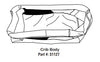 Bassinet Fabric Cover Softgoods