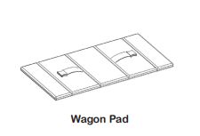 Inside Floor Pad (crotch Straps Attached