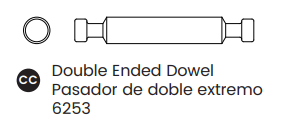Double Ended Dowel