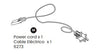 Power Cord, 1.5m Adaptor To Wall Plug