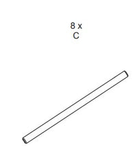 Round Bar -  12 Bins Org