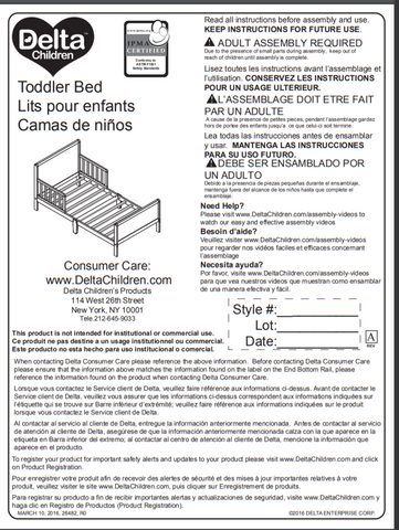 Assembly Instruction 540610(b)