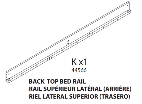 Back Top Bed Rail