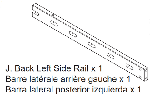 Back Left Side Rail