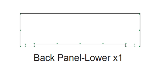 Lower Back Panel