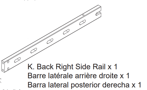 Back Right Side Rail