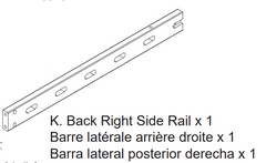 Back Right Side Rail
