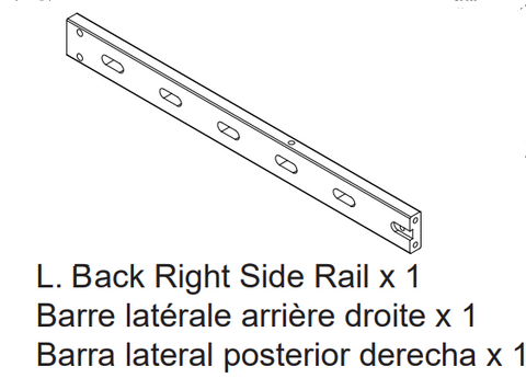 Back Right Side Rail