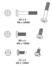 Hardware Kit Floor Bed 2