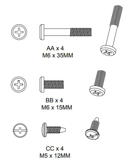 Hardware Kit Floor Bed 2