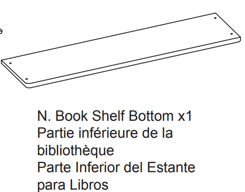 Book Shelf Bottom