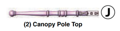 Canopy Pole Top