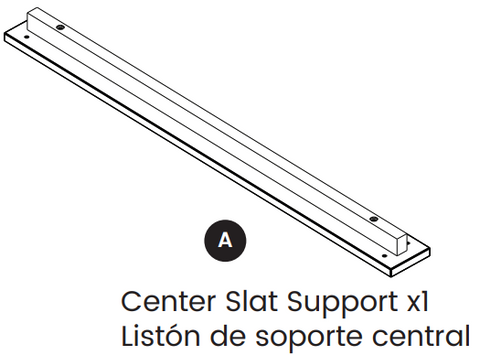 Center Slat Support