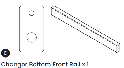 Changer Front Bottom Rail