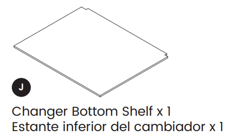 Changer Bottom Shelf