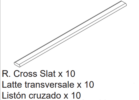 Cross Slat