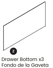 Drawer Bottom
