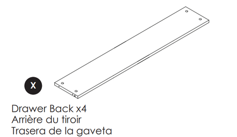 Drawer Back