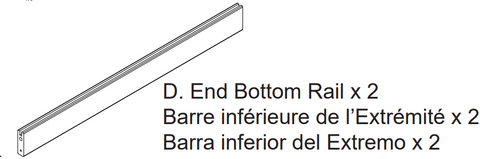 End Bottom Rail