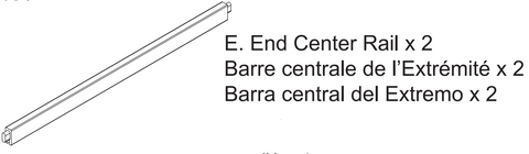 End Center Rail