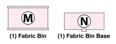 Fabric Bin And Bin Base