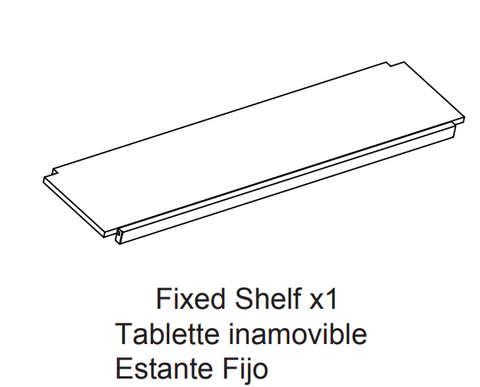 Fixed Shelf