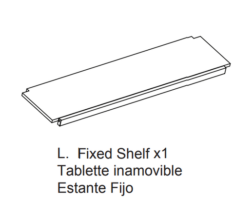 Fixed Shelf