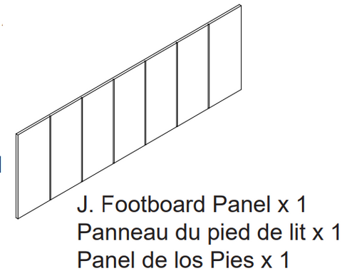Footboard Panel